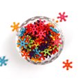 thumbnail image 4 of 6100pcs Snowflake Beads DIY Educational Accessories Crafts Making Materials for Kids, 4 of 7