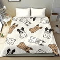 thumbnail image 2 of juego de cama bulldog francés, 2 of 4