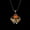 Orange Light, variant on Luminous Ghost Pendant Halloween Necklace
