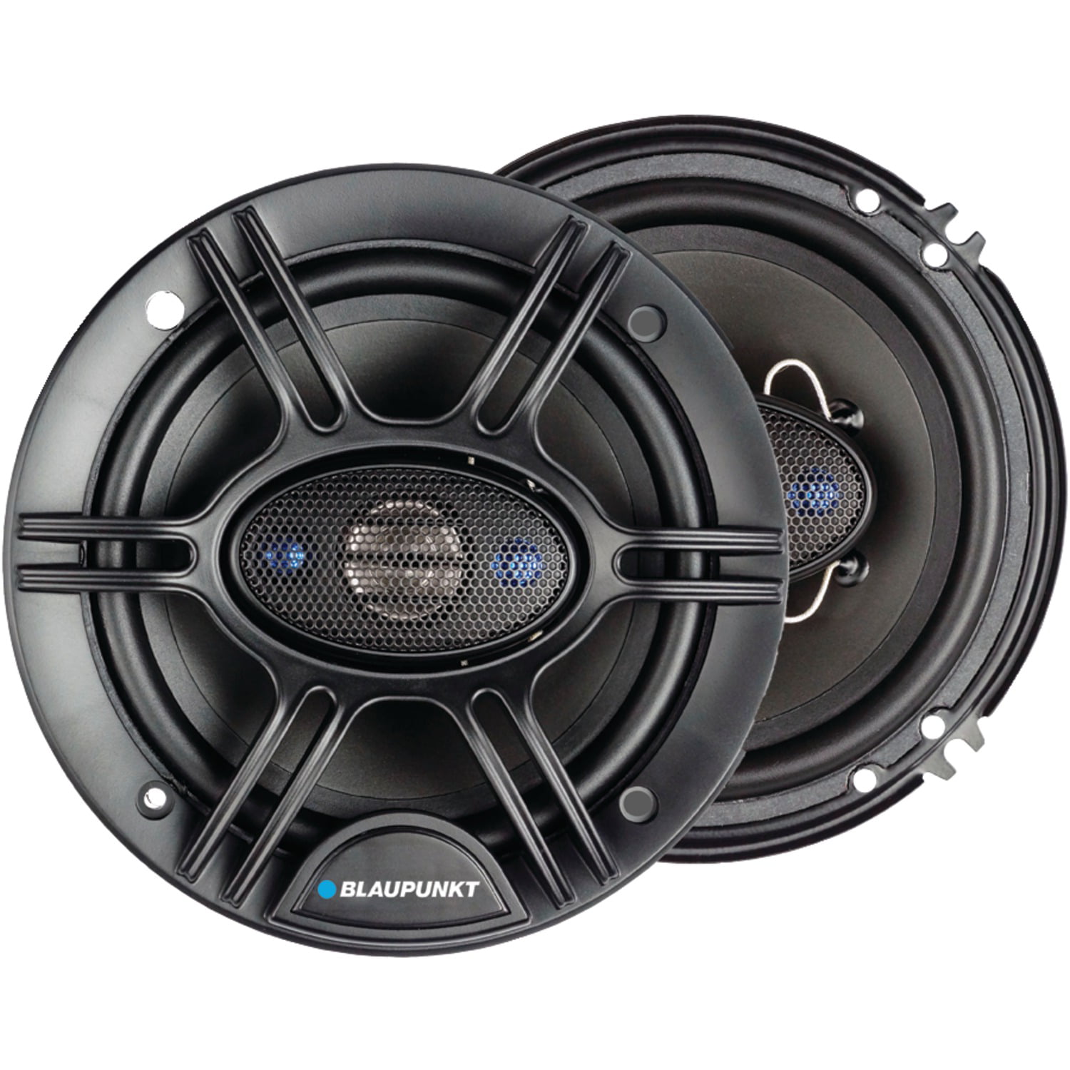 Blaupunkt 6.5-Inch 360W 4-Way Coaxial Car Audio Speaker Set of 2