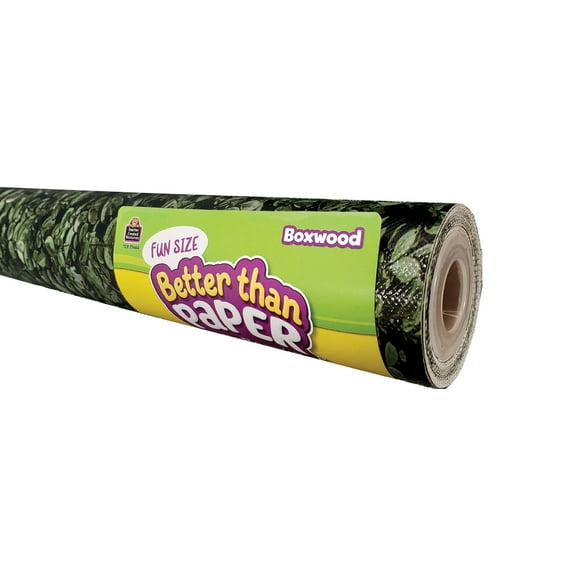 Teacher Created Resources Fun Size Better Than Paper Bulletin Board Roll, Boxwood