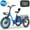 Blue, variant on ABORON Electric Trikes for Adults Fat Tire 20" Electric Tricycle for Senior, 500W 3 Wheel E-Bike 48V 14.5Ah, 7 Speed Aluminum Electric Bicycle with Rear Basket, 25.6km/h(16mph)