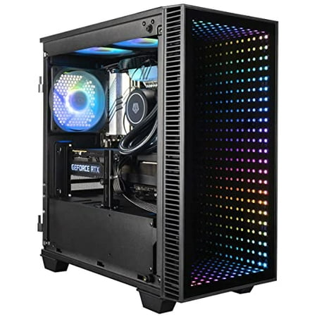 Continuum Micro Gamer PC (NVIDIA GeForce RTX 3070 Ti, Intel 16-Core i9-12900KF Processor (> Ryzen 9 5950X), 32GB RAM, 512GB NVMe + 2TB HDD, AC WiFi, Windows 11) Gaming Desktop Computer