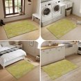 thumbnail image 5 of Entryway Rug 2'x3', Mustard Terracotta Splatter Kitchen Runner Rugs Non-Slip Carpet Mats, Boho Mottled Vintage Rustic Bedside Rugs Runners Washable Floor Carpet for Bathroom Laundry Room, 5 of 8