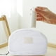 thumbnail image 4 of Neceser de malla portátil | Organizador pequeño transparente para brochas de maquillaje | Neceser ligero de viaje | Tela de pana | Compacto y con múltiples compartimentos para uso diario en viajes,, 4 of 6