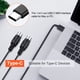 thumbnail image 2 of Cable MIDI LEKATO MIDI a USB C tipo C para teclado de 2 m, negro, 2 of 9