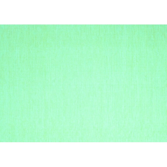 Ahgly Company Machine Washable Indoor Rectangle Abstract Turquoise Blue Contemporary Area Rugs, 7' x 9'
