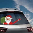 thumbnail image 3 of Sidaley Pegatinas de coche Calcomanías para parabrisas trasero de coche Temática de Navidad Limpiaparabrisas que agita pegatinas Decoración de ventana Automoción decorativa y accesorios No.08 Sidaley VI2047-08B, 3 of 5