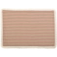 thumbnail image 3 of Ashton & Willow Parchment Red White Farmhouse Tabletop Kitchen Kendra Stripe Cotton Chambray Striped Rectangle Placemat Set of 6, 3 of 4