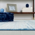 thumbnail image 4 of SAFAVIEH Vintage Persian Sam Abstract Polyester Area Rug, Navy/Ivory, 8' x 10', 4 of 8