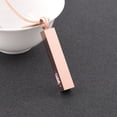 thumbnail image 4 of Customize Long Bar with Birthstone Cremation Jewelry for Ashes Holder Pendent for Ashes and Chain Urn Necklace for Ashes of Loved One, 4 of 7
