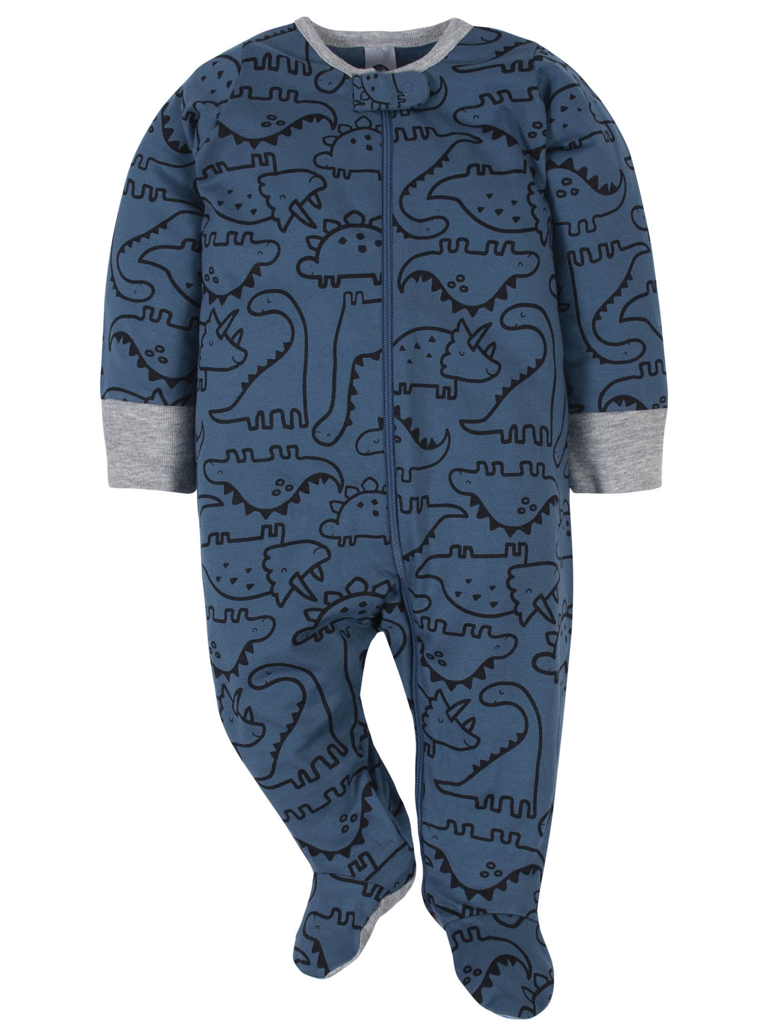 : Gerber Unisex Baby Baby Boys NFL Footed Sleep and Play