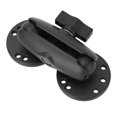 thumbnail image 1 of Fish Finder Mount, 1inch High Durability 3.5inch Double Socket Arm Electronics Double Ball Mount 360 Degree Rotation with 2 AMPS Round Plates for Fish Finders, 1 of 7