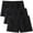 3 Pack Black, variant on GYRATEDREAM 4-14T Toddlers Girls Shorts Dance Shorts Bike Short Breathable and Safety Gym Shorts