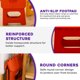 thumbnail image 3 of Pequeño bolso bandolera para teléfono móvil, funda para teléfono móvil con cartera colgante, bolso bandolera de piel sintética, pasaporte, funda para teléfono móvil con ranura para tarjetas, correa, 3 of 7