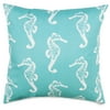 Majestic Home Goods Sea Horse Extra Large Throw Pillow 24 X 24