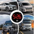 thumbnail image 4 of 2025 1Pc Car Clocks For Dash Digital Dashboard Clock Mini Electronic Clock Vehicle, 4 of 5
