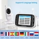 thumbnail image 2 of HelloBaby Video Baby Monitor with Camera and Audio - 3.2Inch Baby Camera Monitor IPS Display, Baby Monitor No WiFi, Two-Way Audio, VOX Mode, Infrared Night Vision, Temperature Monitoring, Lullaby, 2 of 9