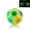 Luminous Green, variant on Luminous Football Magic Cube, Rainbow Ball Puzzle, Portable Stress Relief Brain Teaser