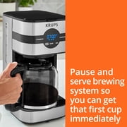 Krups Simply Brew 10 cup Digital Coffee Maker, KM205D50