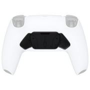 eXtremeRate Solid Black RISE4 Remap Kit Replacement Back Paddles K1K2K3K4 Housing for PS5 Controller BDM-010/020/030/040