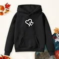 thumbnail image 4 of UYYX Kids Sweatshirts Teen Hoodies Sweatshirts For Girls Toddler & Kids Little Girl'S Pullover Tops Sweaters & Hoodies 8-9 Years, 4 of 5