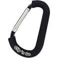 thumbnail image 1 of Gancho organizador cochecito grande PBNJ Baby Clip n Go ganchos metal bolsos compras y pañales clips resistentes colgar mochilas accesorio viaje carritos, 1 of 3