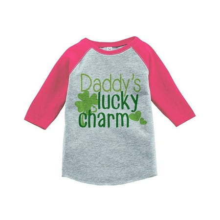 - Custom Party Shop Girls' St. Patrick's Day Vintage Baseball Tee - Pink / Small Youth (6-8) T-shirt
