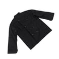 thumbnail image 4 of <p>Long Sleeve Chef Coat Kitchen Chef Coat Long Sleeve Stand Collar Chef Coat Men Women Kitchen Button Up Chef Uniform Jacket For Restaurant</p>, 4 of 7