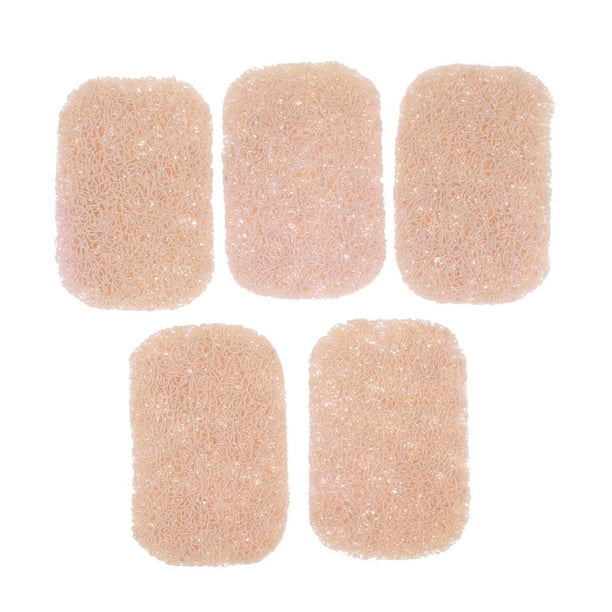 5 piezas de soporte para jabón de baño, protector de jabón, escurridor de platos Amarillo