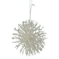 thumbnail image 2 of Northlight Starburst Hanging Christmas Ornament - 4.5" - White, 2 of 4