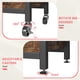 thumbnail image 4 of Estante de Almacenamiento Móvil para Cocina, con Puertas, Ganchos y Ruedas Pinmoco 1P-RST, 4 of 9