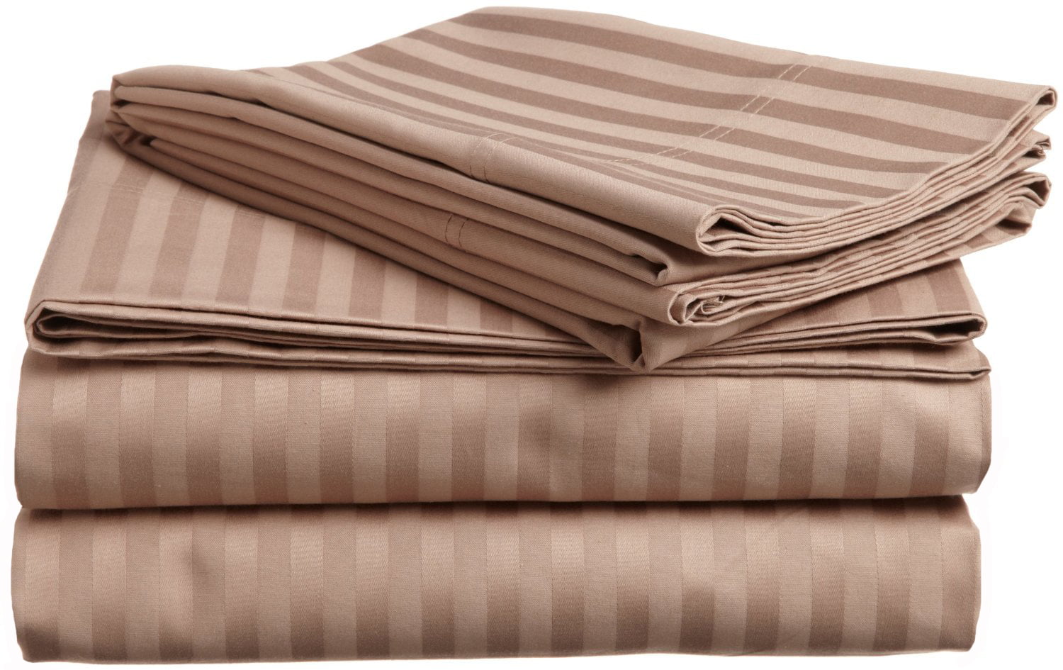 Premium Striped 650 Thread Count Egyptian Cotton Sheet Set 