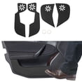 thumbnail image 1 of Pegatina antichoque de cuero para puertas del automóvil Unique Bargains para Honda XR-V 2023, protector de borde lateral interior, accesorios negros, 1 conjunto, 1 of 1