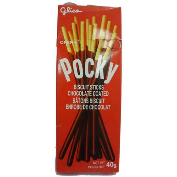 Biscuits enrobés de chocolat Pocky de Glico en bâtonnets 40 g