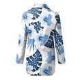 thumbnail image 3 of Gibobby Blazer para mujer elegante chamarra para mujer perfecto para uso casual y de negocios(Azul,XL), 3 of 4