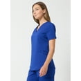 thumbnail image 6 of Scrubstar Ultimate Women’s Antimicrobial Welt Pocket V-Neck Scrub Top, Sizes XS–3XL, 6 of 8