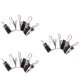 thumbnail image 1 of Anillos de cortina de almacenamiento, ganchos pequeños para ventanas, clips para exhibir fotos, cortinas, 180 unidades, 1 of 6