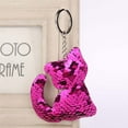 thumbnail image 4 of SPRING PARK Cute Cartoon Sequin Sequin Cat Girls Keyring Keychain Gift, 4 of 8