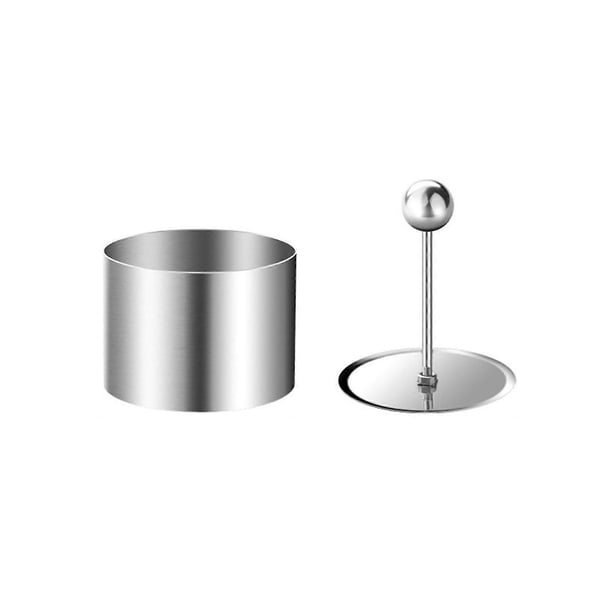 Stainless Steel Rice Mold Cold Dishes Moulds Tiramisu Molds Convenient Cake Shaping Tool Practical Food Rings Stamper