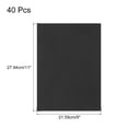thumbnail image 2 of 40 Sheets Black Cardstock 9" x 11" Card Stock Printer Paper for DIY Arts, 2 of 6