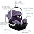 thumbnail image 4 of Britax Willow Grove SC Baby Travel System, Infant Car Seat and Stroller Combo with Alpine Base, ClickTight Technology, SafeWash, Pindot Iris, 4 of 5