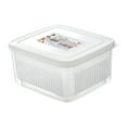 thumbnail image 1 of Binwennn Refrigerator Freezer Specific Food Grade Fresh Keeping Kitchen Storage Sealed Container Kitchen Organization Containers Closet Organizer Soup Storage Containers with Lids Storage for Pantry, 1 of 5