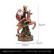 thumbnail image 4 of Escultura Cachorro,Resina Santa Deer Escultura Decoraciones navideñas,Adornos Estatuillas Salón Dormitorio Estantería,Estatua decorativa Craft Party Supplies Desktop,Pequeña escultura con Yotijar Escultura Cachorro, 4 of 10