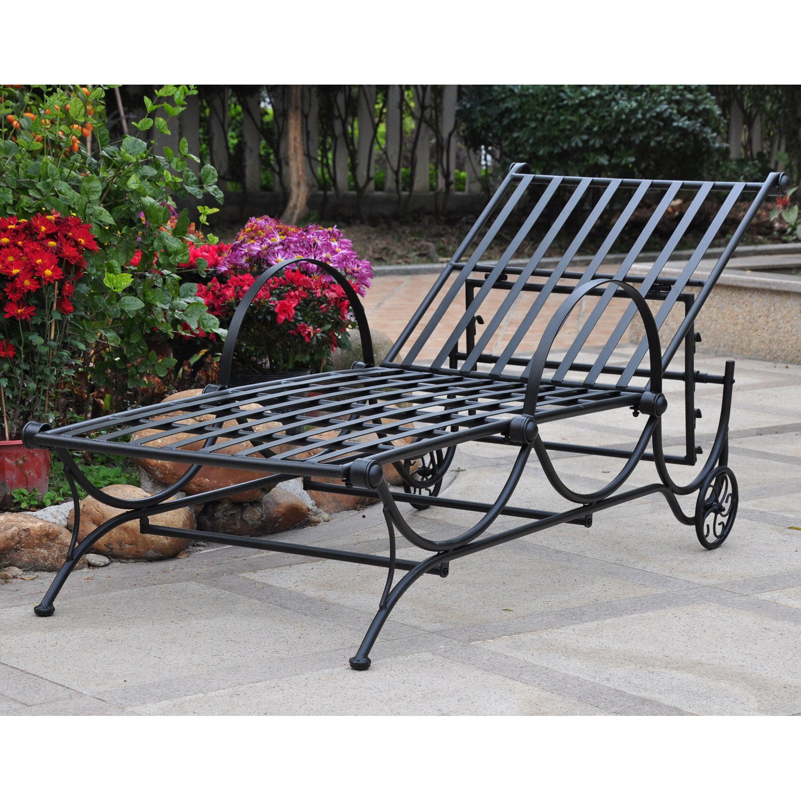 International Caravan Wave Adjustable Chaise Lounge by International Caravan