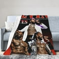 thumbnail image 2 of Kevin Rock Rapper Gates Blanket Soft Cozy Lightweight Warm Throw Blanket Bedroom Sofa Decorations All Seasons Blankets 80"X60", 2 of 6