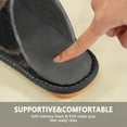 thumbnail image 6 of IAUYY Memory Foam House Slippers Suitable for Both Men and Women. Comfortable, Anti-Slip Plush Flat-Bottomed Slippers The Best Holiday Gift Bear, 6 of 9