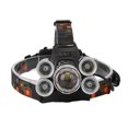 thumbnail image 2 of Faros de Cabeza con Diadema Ajustable Linterna Frontal Alta Potencia 4 Modos de Iluminación para Pesca, Camping, Exterior Plata Baoblaze Lámpara de cabeza de ángulo ajustable, 2 of 7