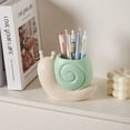 thumbnail image 6 of Under $2 Snail-Shaped Pen Holder - Cute Desktop Organizer for Stationery & Makeup Brushes, Desk Organizer, Pencil Holder Box, Multi-Color, by Goohae, 6 of 9
