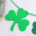 thumbnail image 4 of St Patrick's Day Party Decorations Flag Banners for Door Entrance Festive Theme Durable Material Easy Hang Green Shamrock Holiday Celebration Accent, 4 of 9
